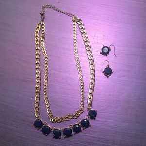 Necklace and earring set